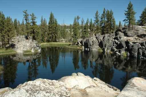 Alpine Lake Sierra Nevada's Wall Decal