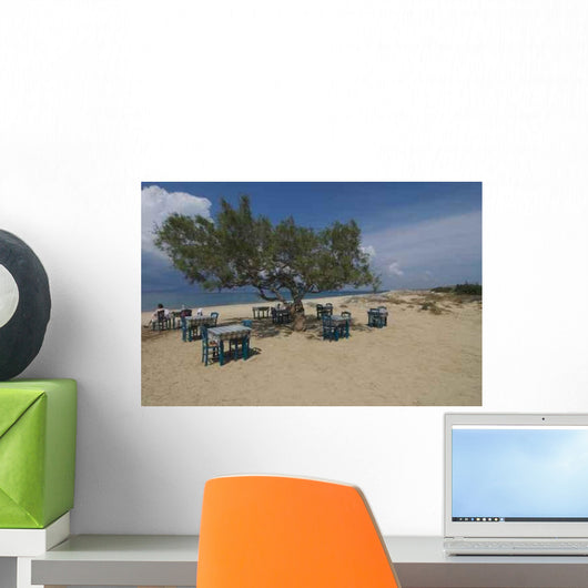 Beach Cafe Wall Decal