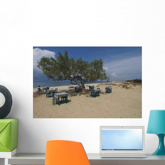 Beach Cafe Wall Decal