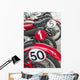 Race Numbers Wall Decal