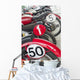 Race Numbers Wall Decal