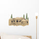 Ancient, Town,  Middle East, Illustration Wall Decal