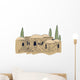 Ancient, Town,  Middle East, Illustration Wall Decal