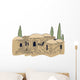 Ancient, Town,  Middle East, Illustration Wall Decal