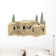 Ancient, Town,  Middle East, Illustration Wall Decal