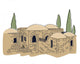 Ancient, Town,  Middle East, Illustration Wall Decal