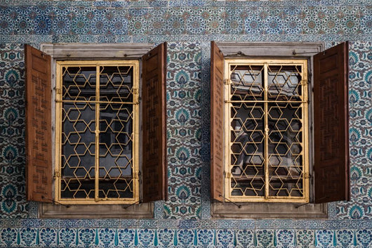 Windows Harem Topkapi Palace