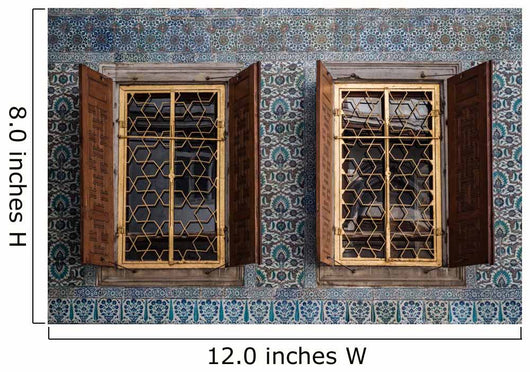 Windows Harem Topkapi Palace