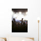Cheering Crowd Concert Wall Decal