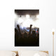 Cheering Crowd Concert Wall Decal