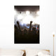 Cheering Crowd Concert Wall Decal