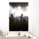 Cheering Crowd Concert Wall Decal