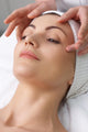 beauty salon series. facial massage Wall Mural