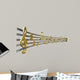 Gold Music Notes Wavy