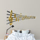 Gold Music Notes Wavy
