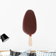 classic chocolate ice cream Wall Decal