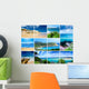 Beaches Montage Wall Mural