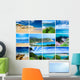 Beaches Montage Wall Mural