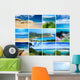 Beaches Montage Wall Mural