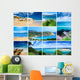 Beaches Montage Wall Mural