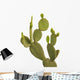 Cactus on white backgraund Wall Decal