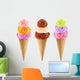 Ice Cream Wall Decal
