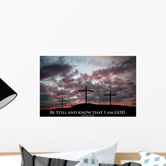 Be Still and Know Wall Decal