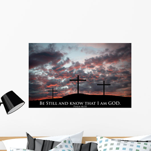 Be Still and Know Wall Decal