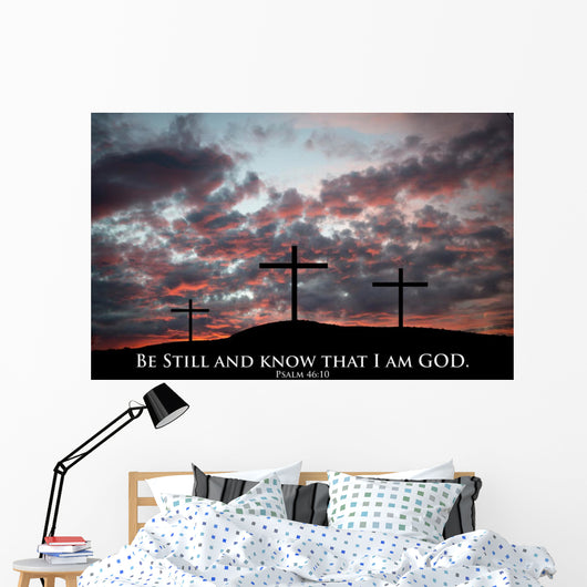 Be Still and Know Wall Decal