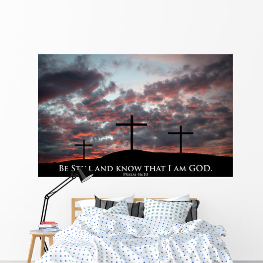Be Still and Know Wall Decal