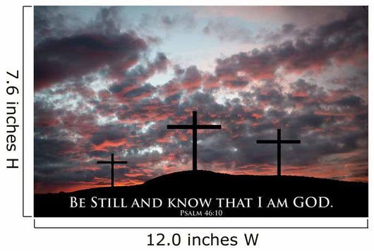 Be Still and Know Wall Decal