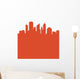 Abstract City Wall Mural