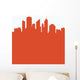 Abstract City Wall Mural