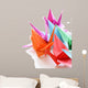 Colorful Paper Origami Birds