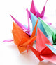 Colorful Paper Origami Birds
