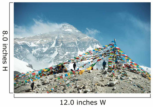 Spectacular Mountain Scenery Mount Wall Decal