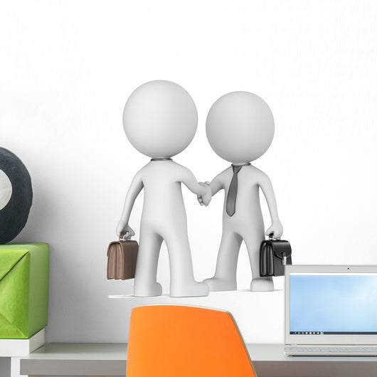 Dude X 2 Shaking Wall Decal