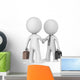 Dude X 2 Shaking Wall Decal