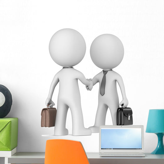 Dude X 2 Shaking Wall Decal