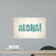 Vector Aloha Word Retro