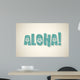 Vector Aloha Word Retro