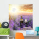 Bottle of wine. Wall Mural