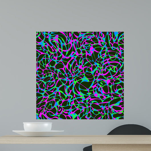 Seamless Water Pattern Wall Decal