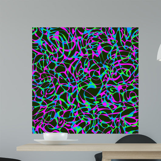 Seamless Water Pattern Wall Decal