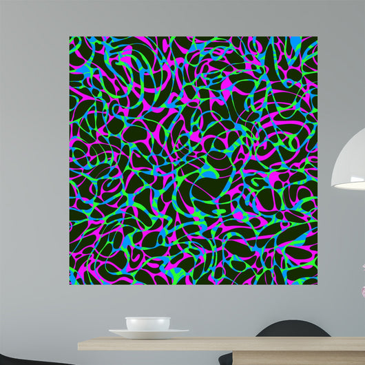 Seamless Water Pattern Wall Decal