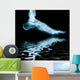 Radiograph of the foot with reflection Wall Mural