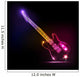 Vector neon guitar, grunge music Wall Mural
