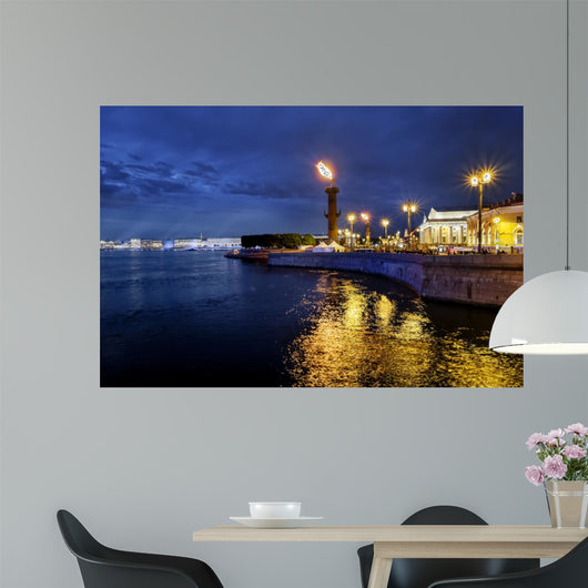 Rostral Columns Lit Illumination