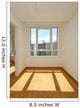 Fensterfront Mit Sonneneinstrahlung