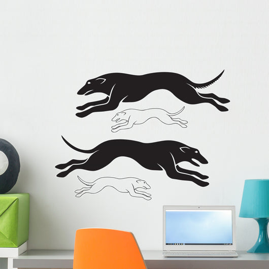 greyhound Wall Decal